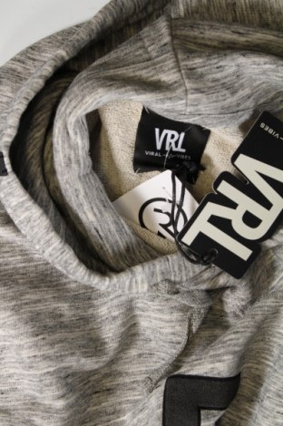 Herren Sweatshirt Viral Vibes, Größe S, Farbe Grau, Preis € 16,78
