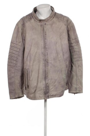 Pánska kožená bunda , Veľkosť L, Farba Sivá, Cena  23,05 €