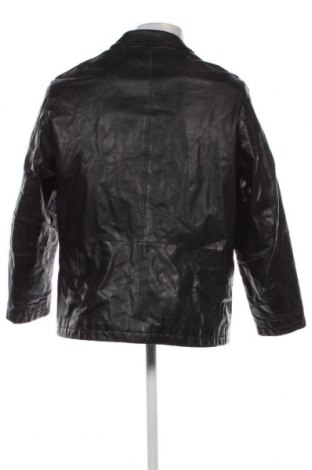 Ανδρικό δερμάτινο μπουφάν BOSS, Μέγεθος L, Χρώμα Μαύρο, Τιμή 268,11 €