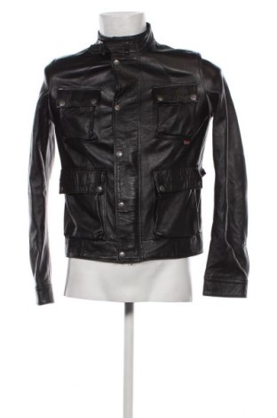 Pánska kožená bunda  Belstaff, Veľkosť XS, Farba Čierna, Cena  175,43 €