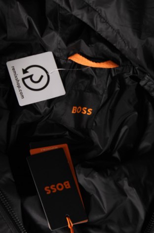 Pánska kožená bunda  Boss Orange, Veľkosť L, Farba Čierna, Cena  576,29 €