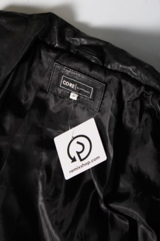 Pánská kožená bunda  Core By Jack & Jones, Velikost M, Barva Černá, Cena  1 682,00 Kč