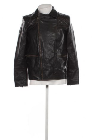 Pánská kožená bunda  Core By Jack & Jones, Velikost M, Barva Černá, Cena  2 118,00 Kč
