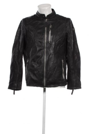 Ανδρικό δερμάτινο μπουφάν Engbers, Μέγεθος M, Χρώμα Μαύρο, Τιμή 139,79 €