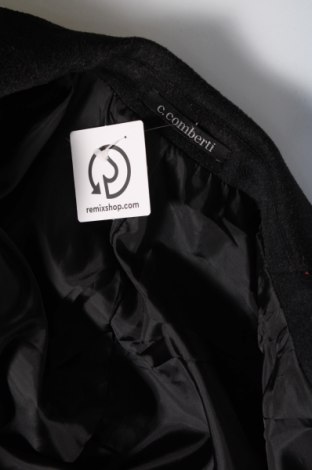 Ανδρικά παλτό C.Comberti, Μέγεθος M, Χρώμα Μαύρο, Τιμή 32,43 €