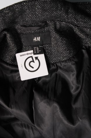 Мъжко палто H&M, Размер M, Цвят Сив, Цена 42,80 лв.