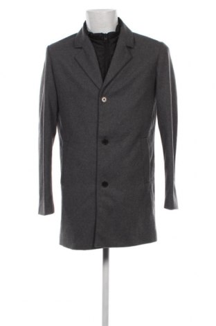 Мъжко палто Jack & Jones, Размер M, Цвят Сив, Цена 59,84 лв.