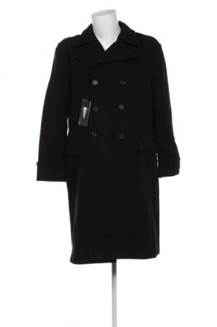 Мъжко палто The Platinum Tailor, Размер M, Цвят Черен, Цена 147,95 лв.