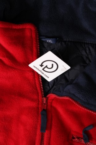 Ανδρικό μπουφάν fleece, Μέγεθος XXL, Χρώμα Κόκκινο, Τιμή 20,04 €