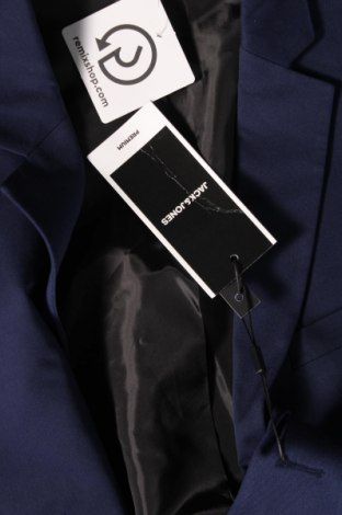 Ανδρικό σακάκι Jack & Jones PREMIUM, Μέγεθος M, Χρώμα Μπλέ, Τιμή 63,92 €