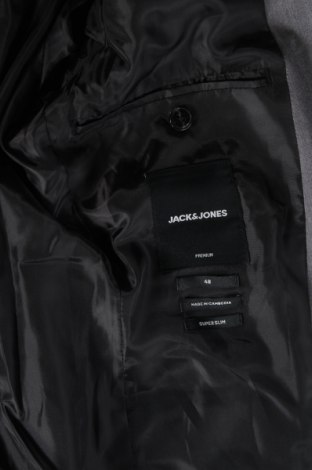 Ανδρικό σακάκι Jack & Jones PREMIUM, Μέγεθος M, Χρώμα Γκρί, Τιμή 28,76 €