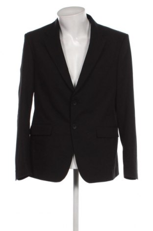 Мъжко сако Zara, Размер XL, Цвят Черен, Цена 31,35 лв.