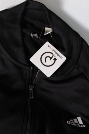 Ανδρική αθλητική ζακέτα Adidas, Μέγεθος M, Χρώμα Μαύρο, Τιμή 38,00 €
