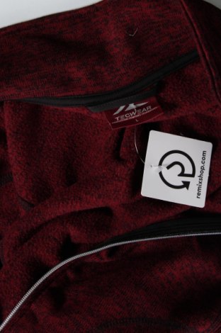 Ανδρική αθλητική ζακέτα Tec Wear, Μέγεθος L, Χρώμα Κόκκινο, Τιμή 6,73 €