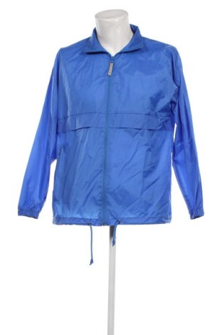 Ανδρικό αθλητικό μπουφάν, Μέγεθος M, Χρώμα Μπλέ, Τιμή 6,01 €