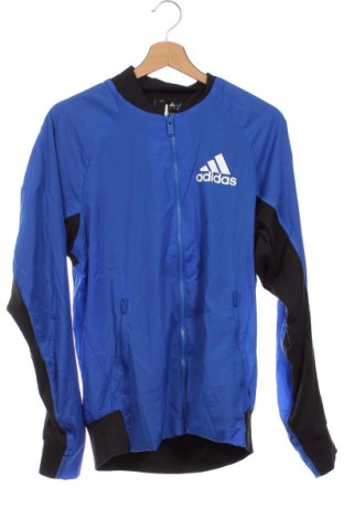 Herrenjacke Adidas, Größe S, Farbe Blau, Preis 45,16 €