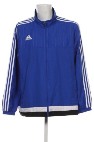 Herrenjacke Adidas, Größe XXL, Farbe Blau, Preis 39,14 €