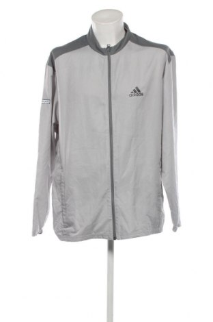 Ανδρικό μπουφάν Adidas, Μέγεθος XL, Χρώμα Γκρί, Τιμή 27,71 €