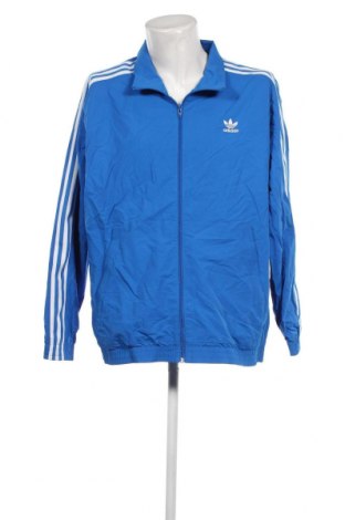 Ανδρικό μπουφάν Adidas Originals, Μέγεθος L, Χρώμα Μπλέ, Τιμή 40,01 €