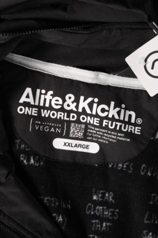 Ανδρικό μπουφάν Alife And Kickin, Μέγεθος XXL, Χρώμα Μαύρο, Τιμή 48,25 €