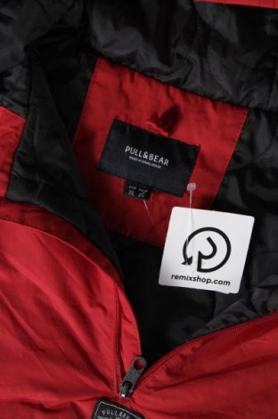 Ανδρικό μπουφάν Pull&Bear, Μέγεθος XL, Χρώμα Κόκκινο, Τιμή 35,88 €