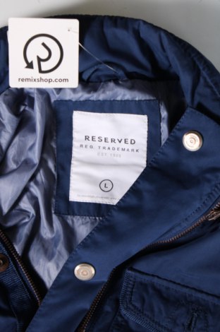 Pánska bunda  Reserved, Veľkosť L, Farba Modrá, Cena  13,22 €