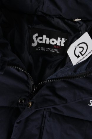 Ανδρικό μπουφάν Schott, Μέγεθος L, Χρώμα Μπλέ, Τιμή 49,10 €