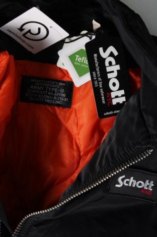 Pánska bunda  Schott, Veľkosť 4XL, Farba Čierna, Cena  159,34 €