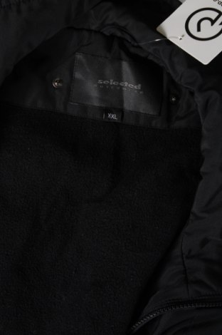 Ανδρικό μπουφάν Selected, Μέγεθος XXL, Χρώμα Μαύρο, Τιμή 30,43 €