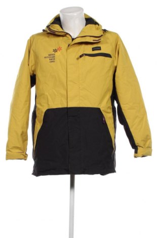 Ανδρικό μπουφάν για χειμερινά σπορ Decathlon, Μέγεθος L, Χρώμα Κίτρινο, Τιμή 31,92 €