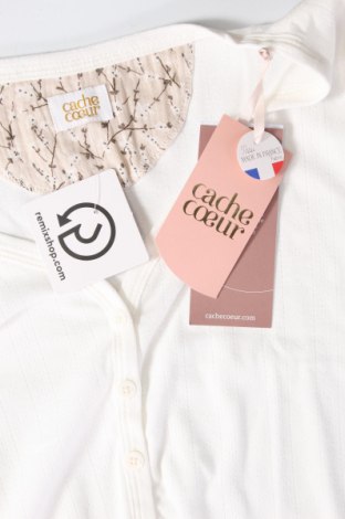Pyjama Cache Coeur, Größe S, Farbe Weiß, Preis 30,41 €
