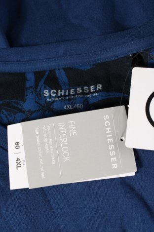 Πιτζάμες Schiesser, Μέγεθος 4XL, Χρώμα Μπλέ, Τιμή 18,85 €