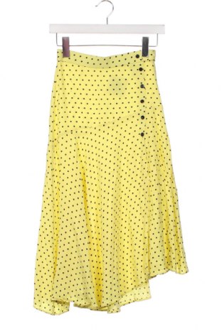 Φούστα Zara, Μέγεθος XS, Χρώμα Κίτρινο, Τιμή 8,30 €
