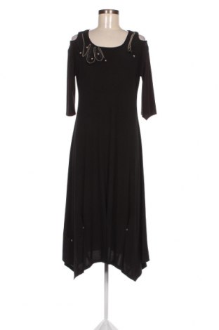 Šaty , Velikost L, Barva Černá, Cena  220,00 Kč