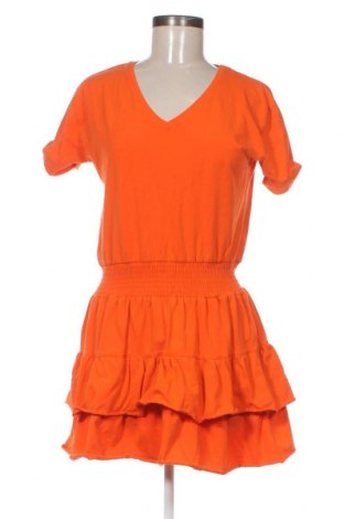 Šaty , Velikost S, Barva Oranžová, Cena  182,00 Kč