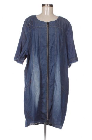 Kleid, Größe 5XL, Farbe Blau, Preis 8,90 €