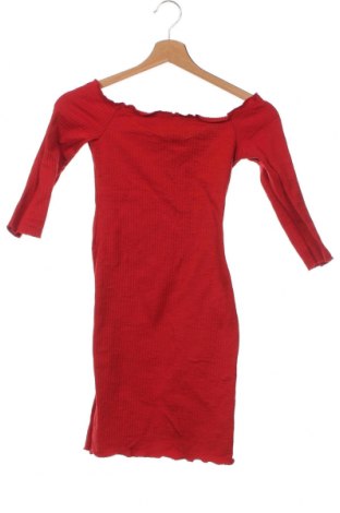 Φόρεμα Bershka, Μέγεθος XS, Χρώμα Κόκκινο, Τιμή 7,27 €