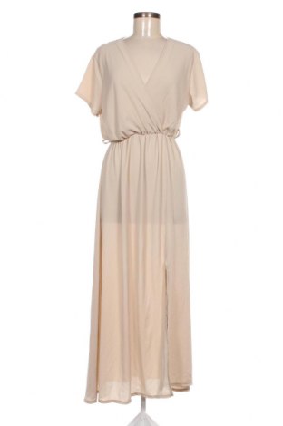 Kleid Boohoo, Größe M, Farbe Beige, Preis 15,39 €