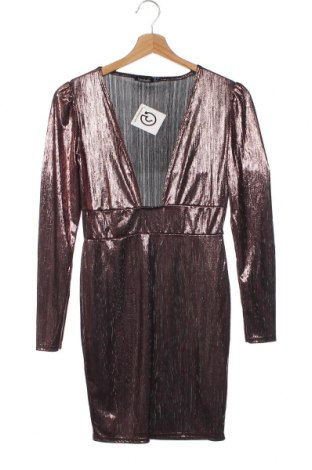 Kleid Boohoo, Größe XS, Farbe Braun, Preis € 5,79