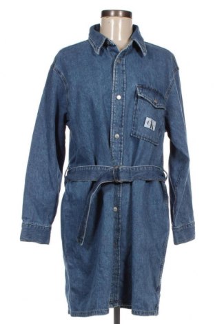 Kleid Calvin Klein Jeans, Größe S, Farbe Blau, Preis 48,25 €