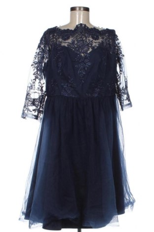 Kleid Chi Chi, Größe XXL, Farbe Blau, Preis 19,01 €