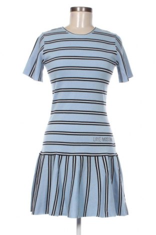 Kleid Love Moschino, Größe S, Farbe Blau, Preis 196,39 €