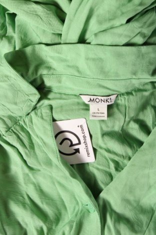 Kleid Monki, Größe L, Farbe Grün, Preis 14,00 €