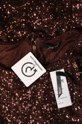 Kleid TFNC London, Größe XS, Farbe Braun, Preis 47,26 €