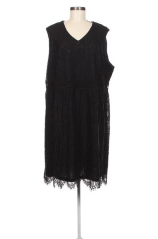 Φόρεμα Ulla Popken, Μέγεθος 5XL, Χρώμα Μαύρο, Τιμή 44,74 €
