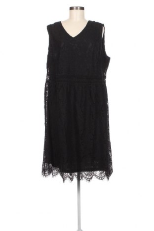 Kleid Ulla Popken, Größe 3XL, Farbe Schwarz, Preis € 72,16