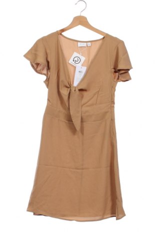 Φόρεμα VILA, Μέγεθος S, Χρώμα  Μπέζ, Τιμή 17,58 €
