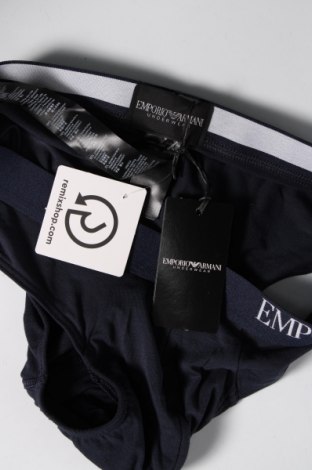 Slipy Emporio Armani Underwear, Rozmiar M, Kolor Niebieski, Cena 132,42 zł