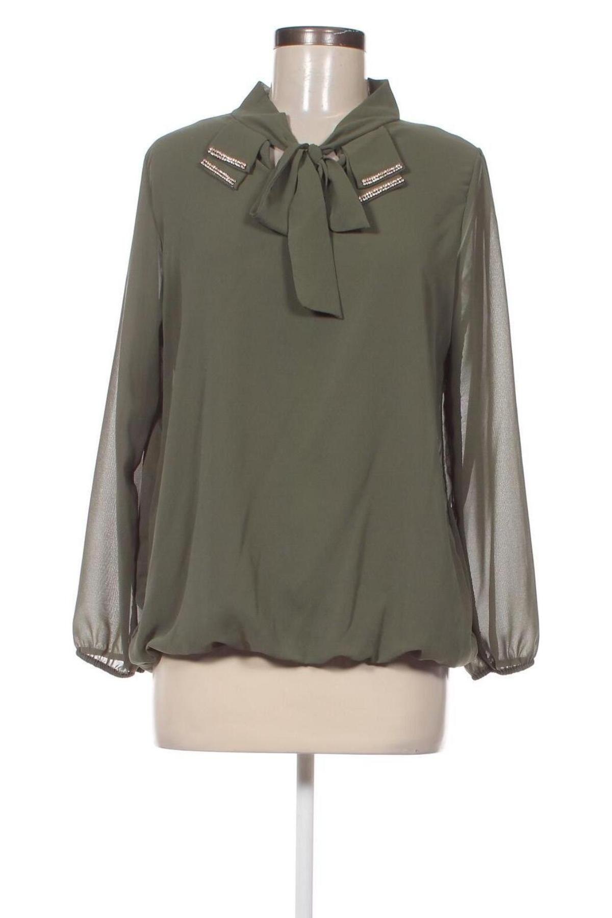 Дамска блуза, Размер L, Цвят Зелен, Цена 19,00 лв.