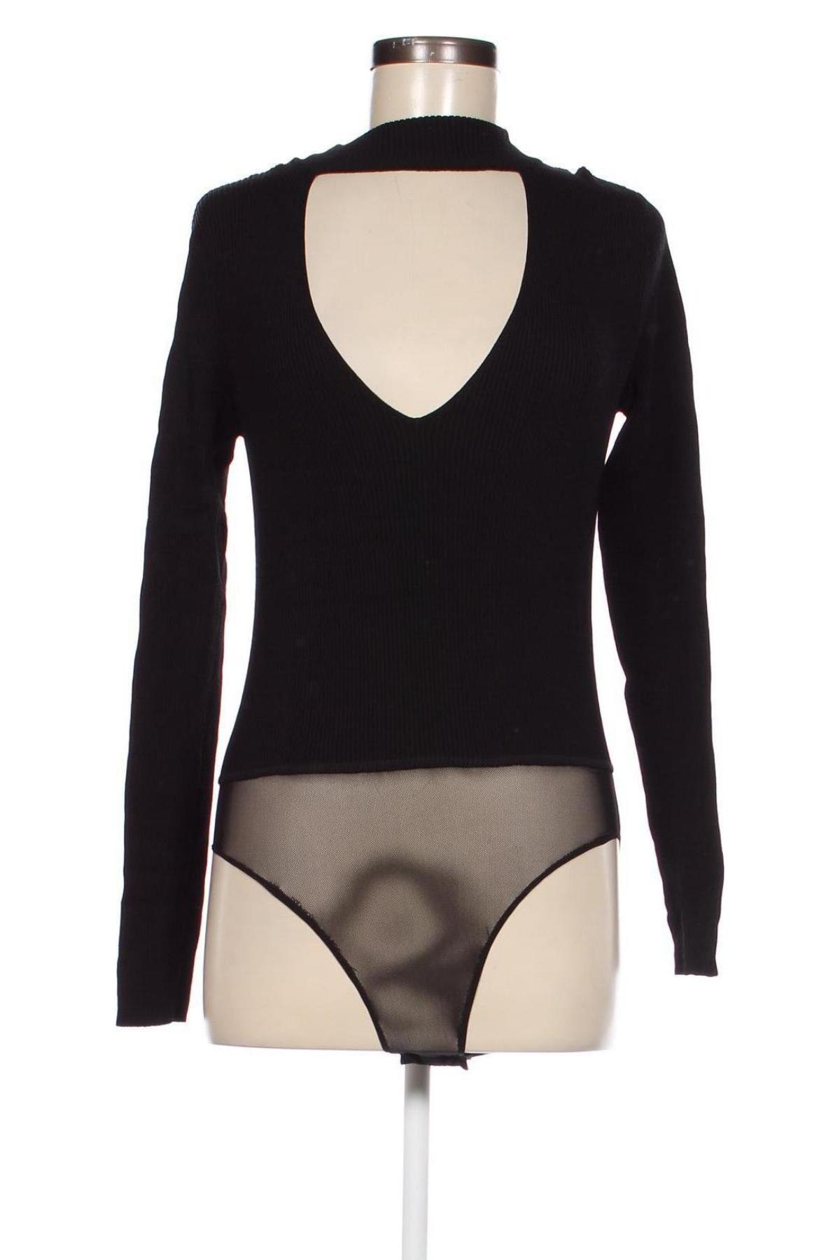Damenbluse-Body Bardot, Größe M, Farbe Schwarz, Preis 36,82 €